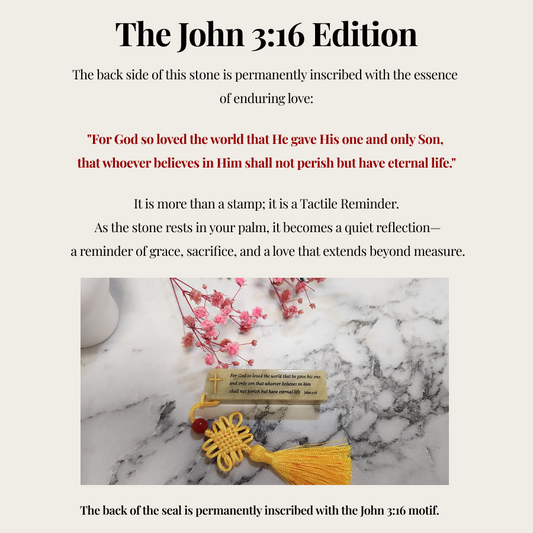 "John 3:16"  Your identity, carved in stone