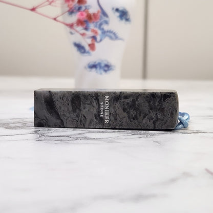The Bespoke Brand Seal: Custom Logo & Message in Stone.