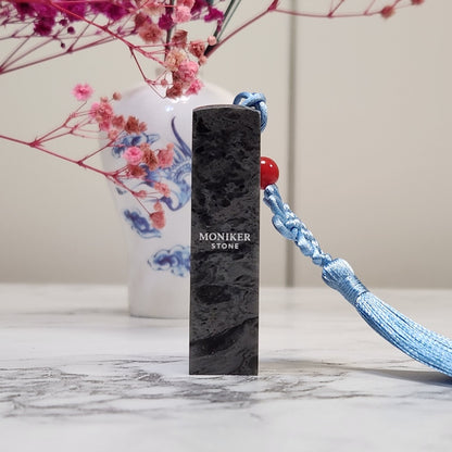 The Bespoke Brand Seal: Custom Logo & Message in Stone.