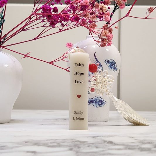 Custom Message Stone Seal with Icon-Personalized Gift