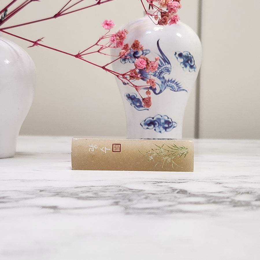The Orchid Seal: Timeless Grace in Stone